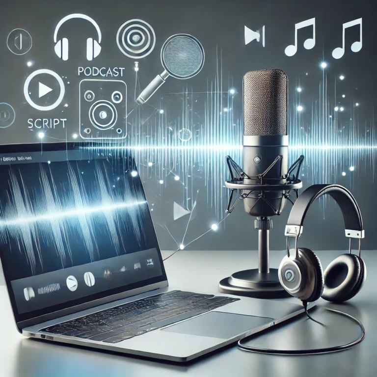 podcast script AI